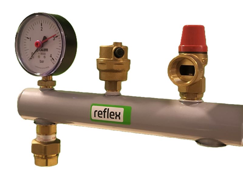 Komplett konsoll for oppheng av ekspansjonskar